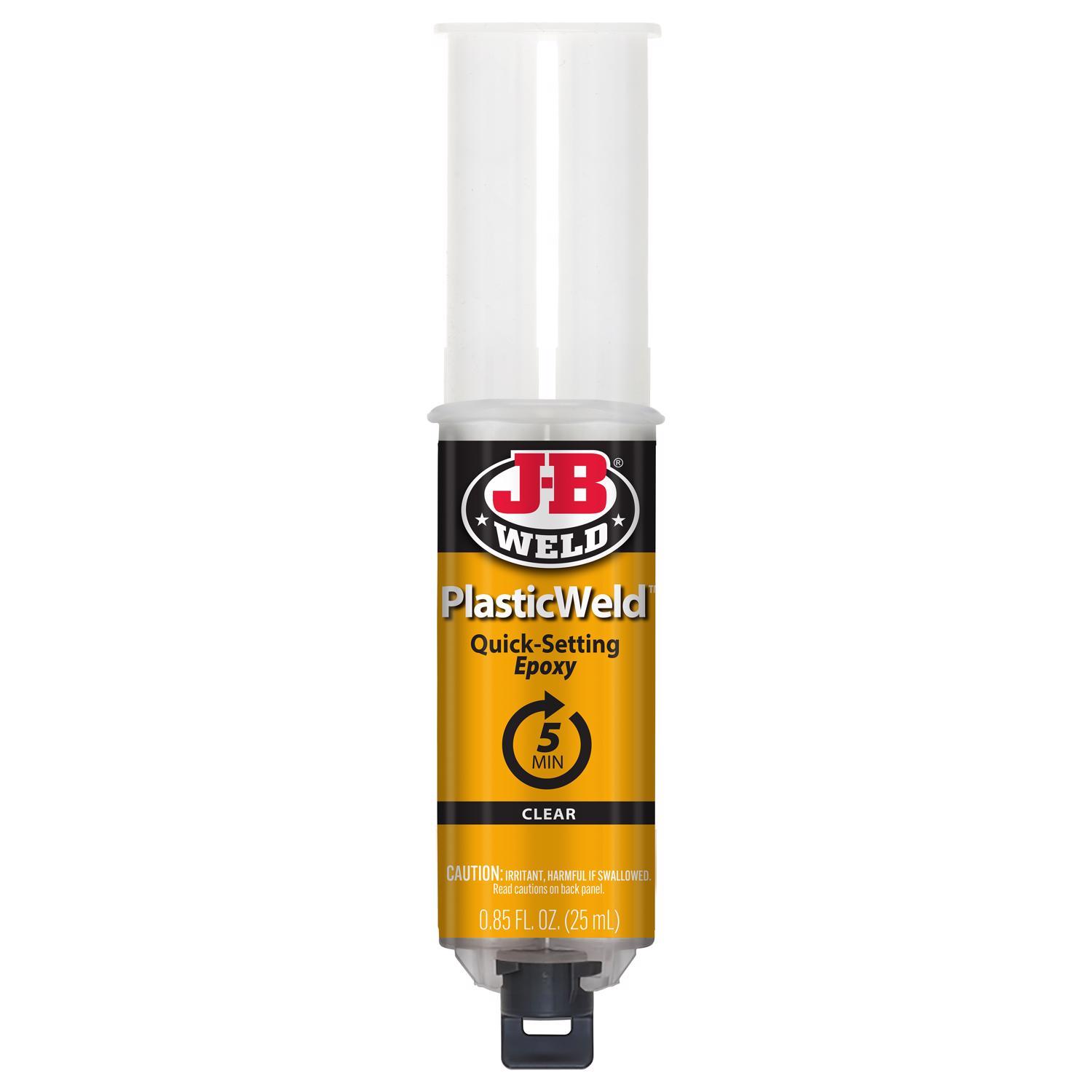 J-B Weld Plastic Weld High Strength Automotive Epoxy Gel 0.85 oz