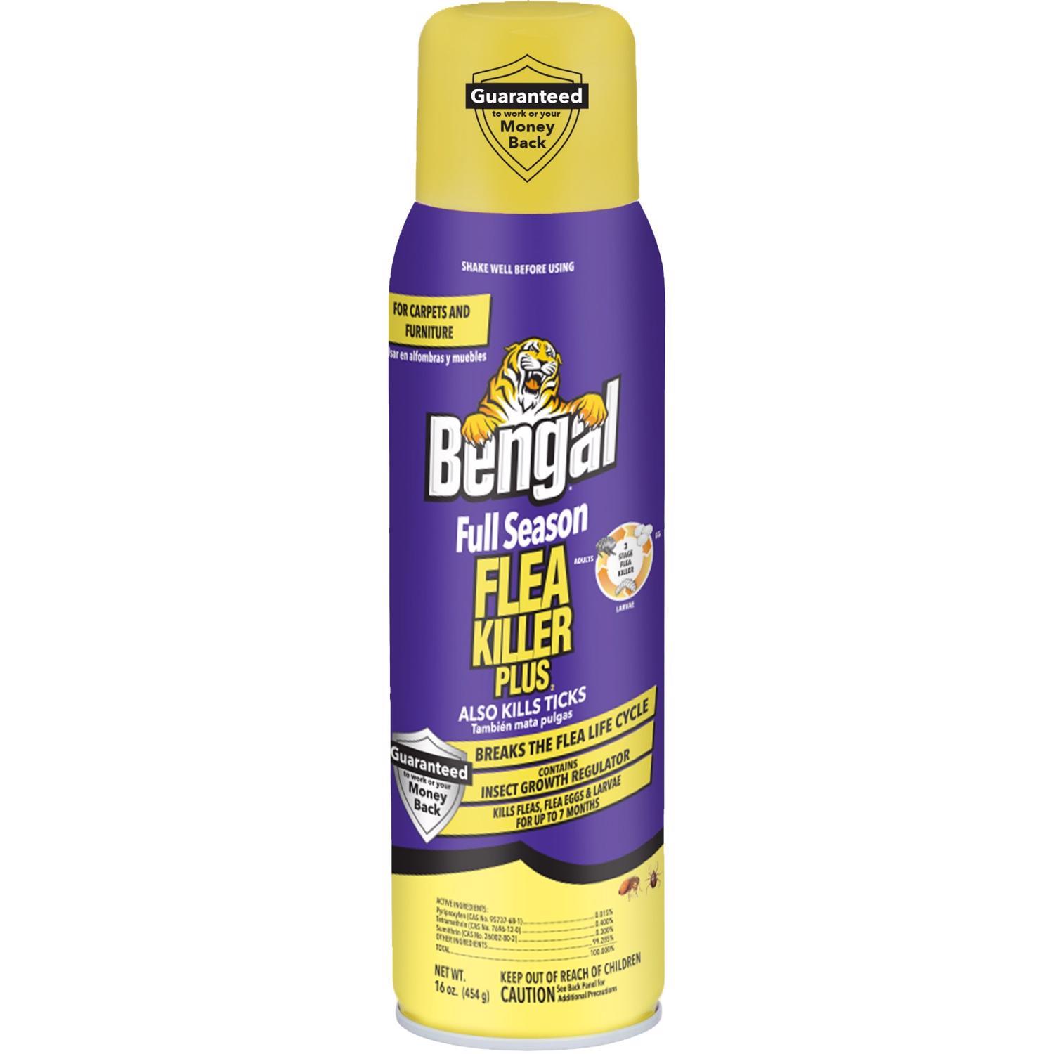 Bengal Full Season Flea Insect Killer Liquid 16 oz