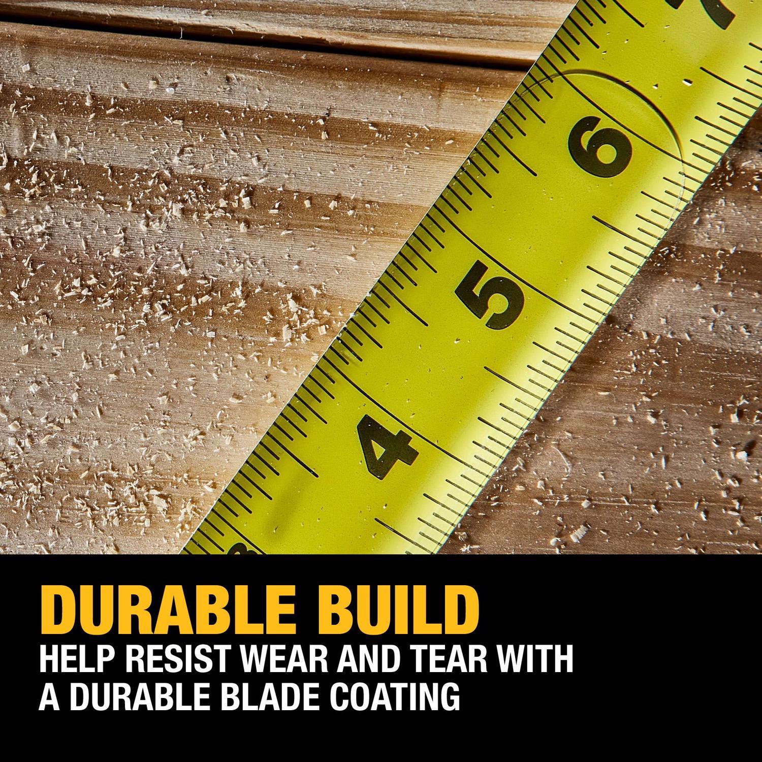 DeWalt 9 ft. L X 0.5 in. W Tape Measure 1 pk