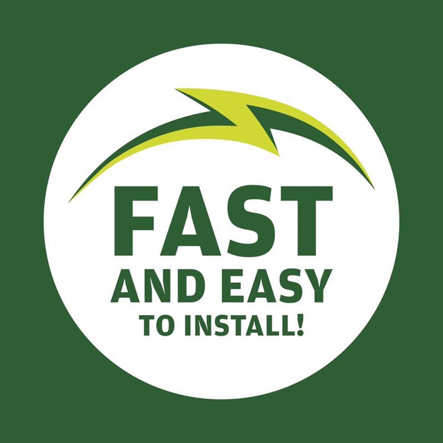 Master Mark Master Gardener 20 ft. L X 5 in. H Plastic Black Lawn Edging