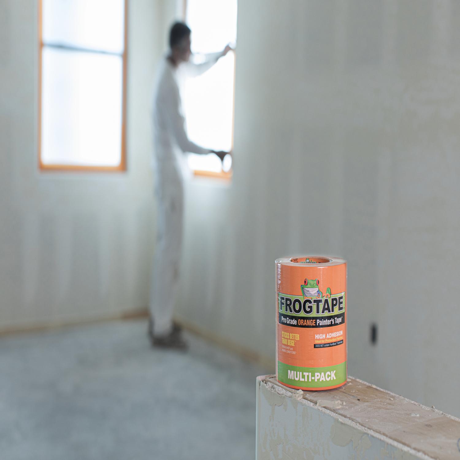 FrogTape Pro Grade 1.41 W X 60 yd L Orange High Strength Painter's Tape 4 pk