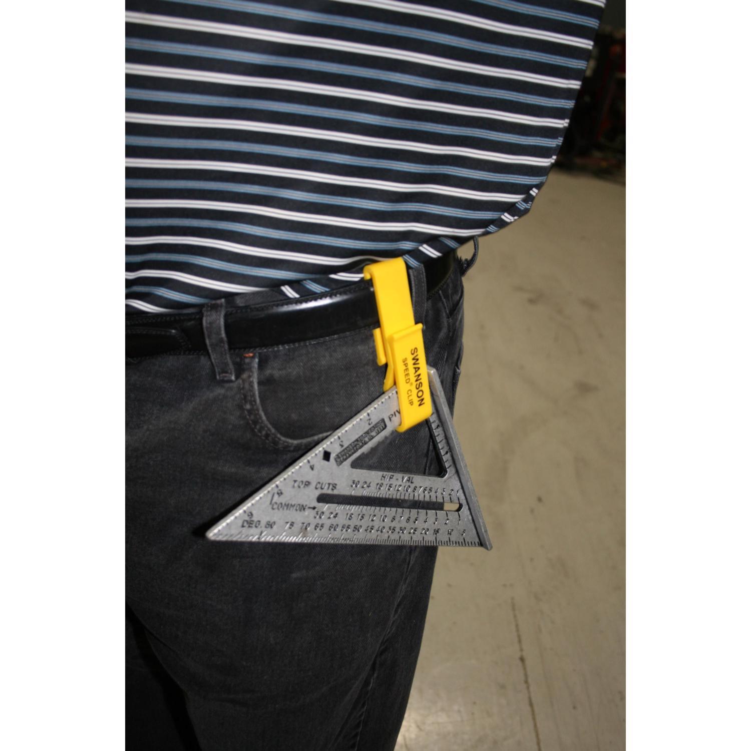 Swanson Original 7.25 in. L X.875 in. H Aluminum Speed Square