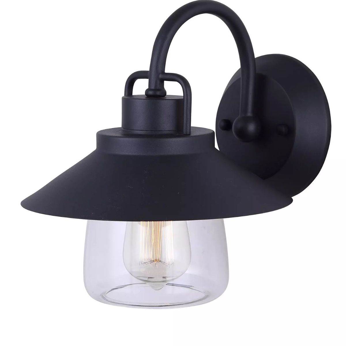 Colorado 1-Light Outdoor Wall Light Black