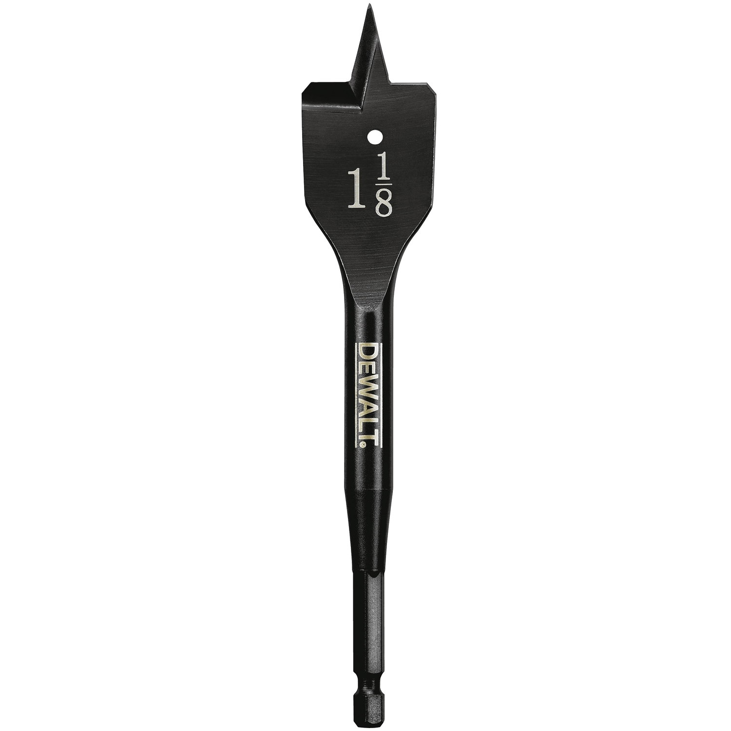 DeWalt 1-1/8 in. X 6 in. L Carbon Steel Spade Bit 1 pk