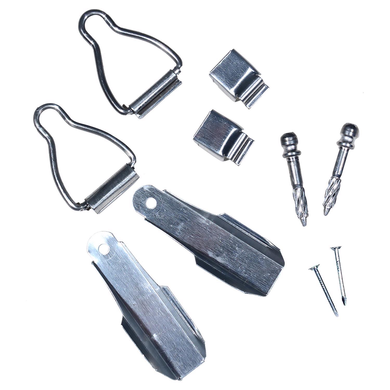 Phifer Wire Mill Silver Aluminum.438 in. W X 2.25 in. L Window Frame Fasteners 1 pk