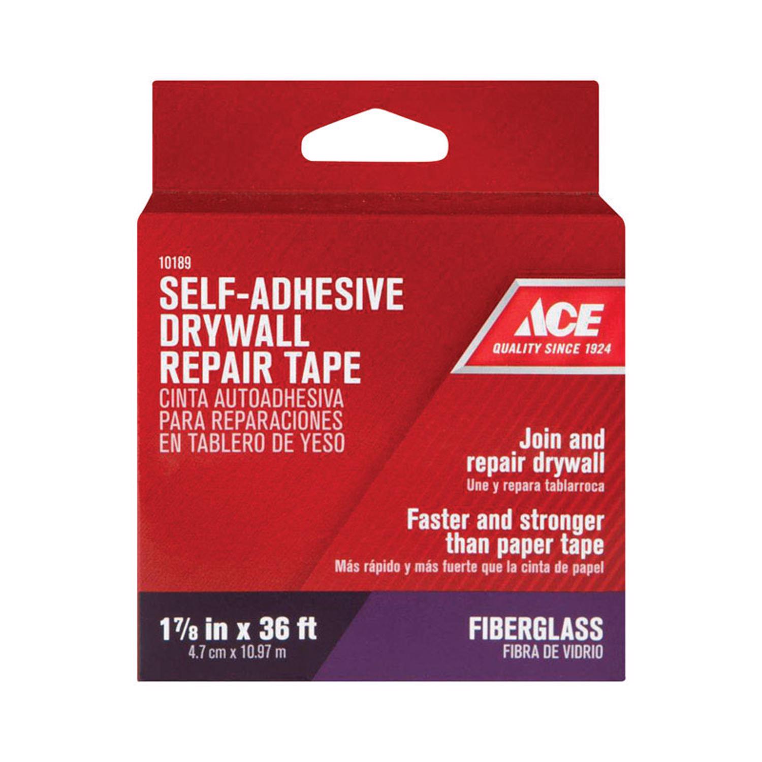 Ace 36 ft. L X 1-7/8 in. W Fiberglass White Self Adhesive Drywall Joint Tape