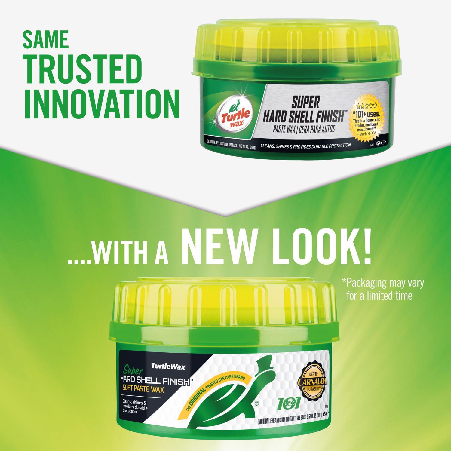 Turtle Wax Super Hard Shell Auto Wax 9.5 oz