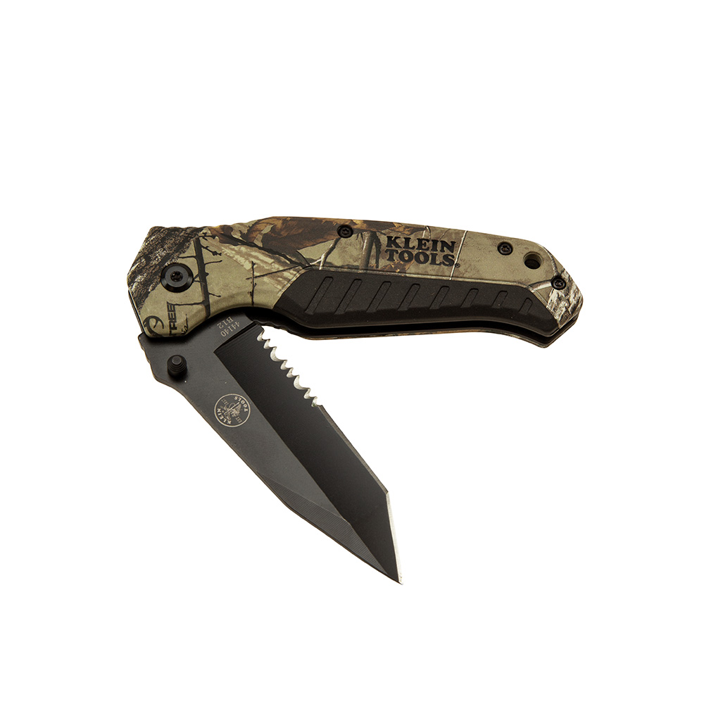 Klein Pocket Knife, REALTREE XTRA Camo, Tanto Blade