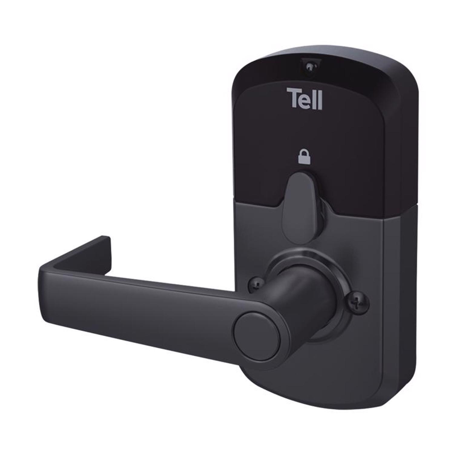 Tell Matte Black Steel Electronic Keypad Entry Lock