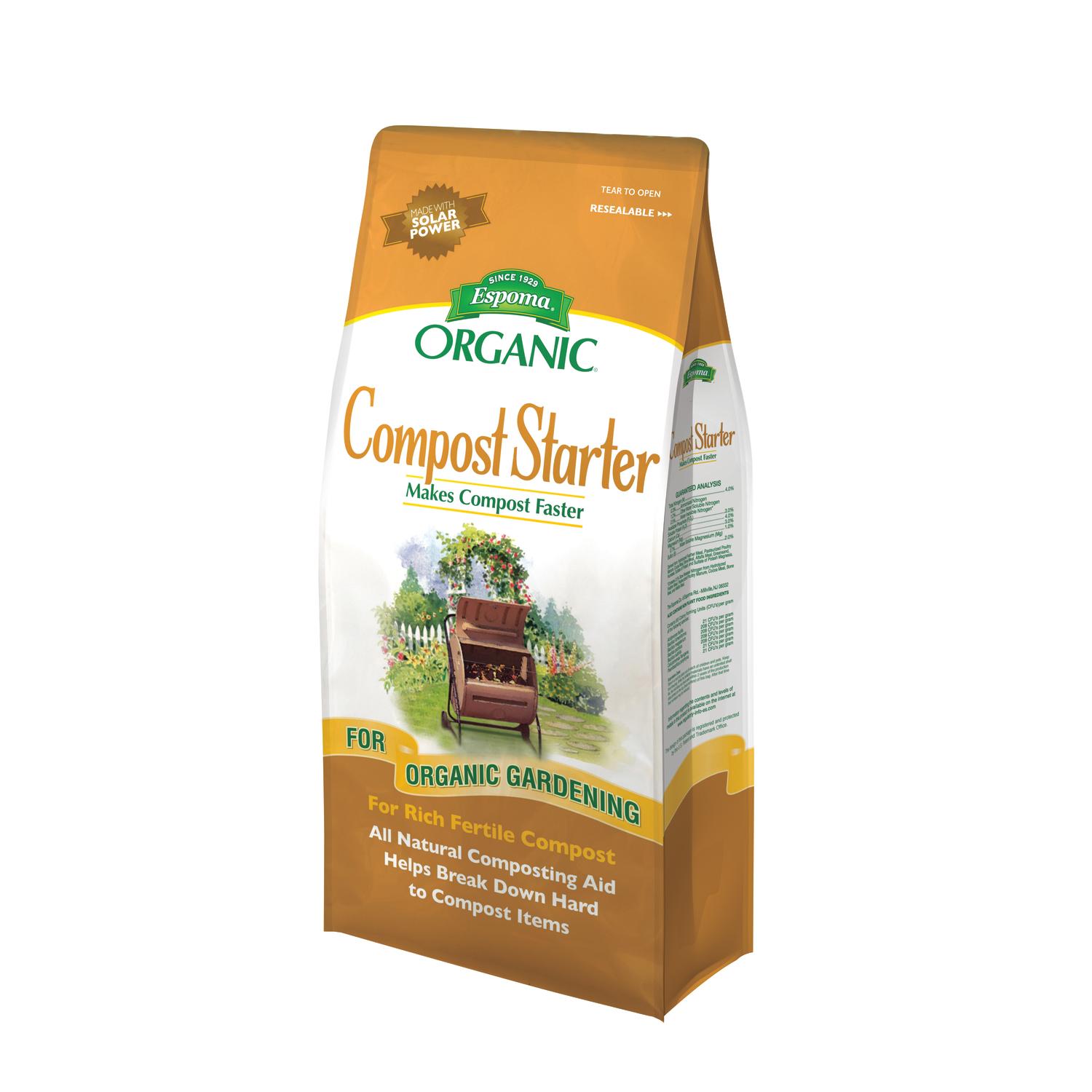 Espoma Organic Bacterial Compost Bin Compost Starter 4 lb