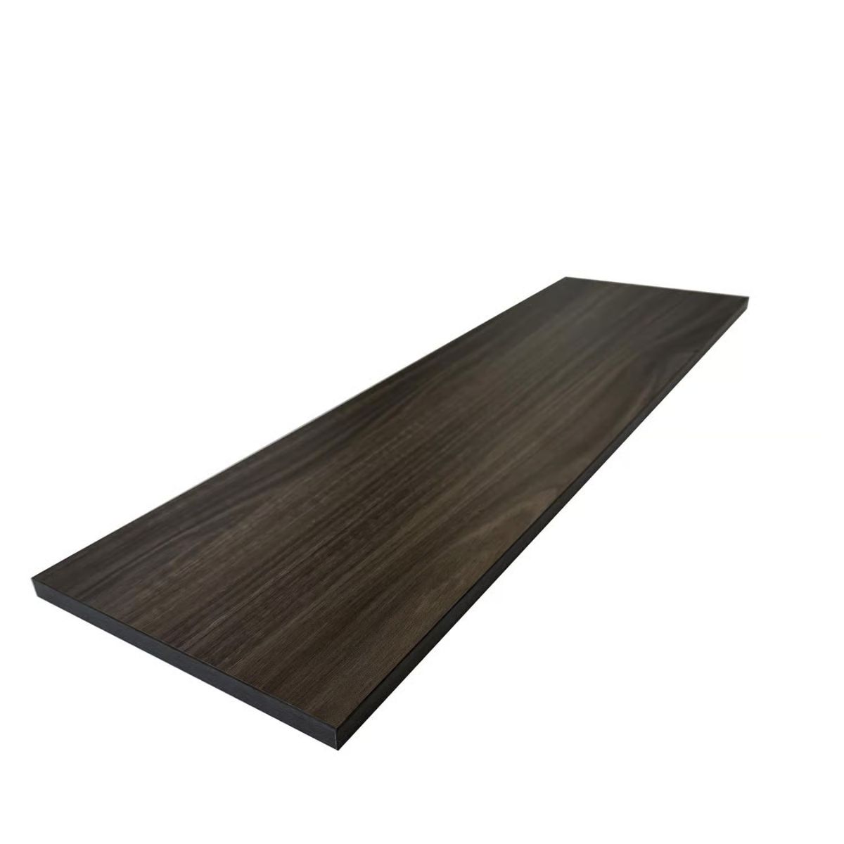 NB 0.63 in. H x 10 in. W x 23.6 in. D Espresso Wood Shelf Board