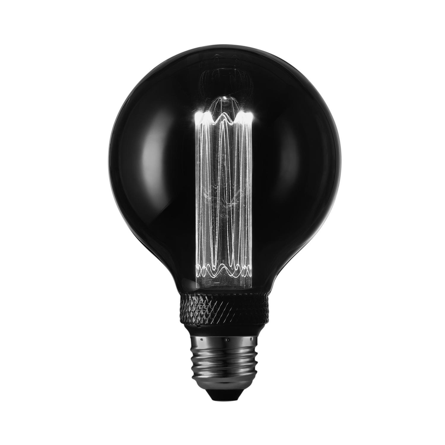 Globe Electric G30 E26 (Medium) LED Bulb Smoke 3 Watt Equivalence 1 pk