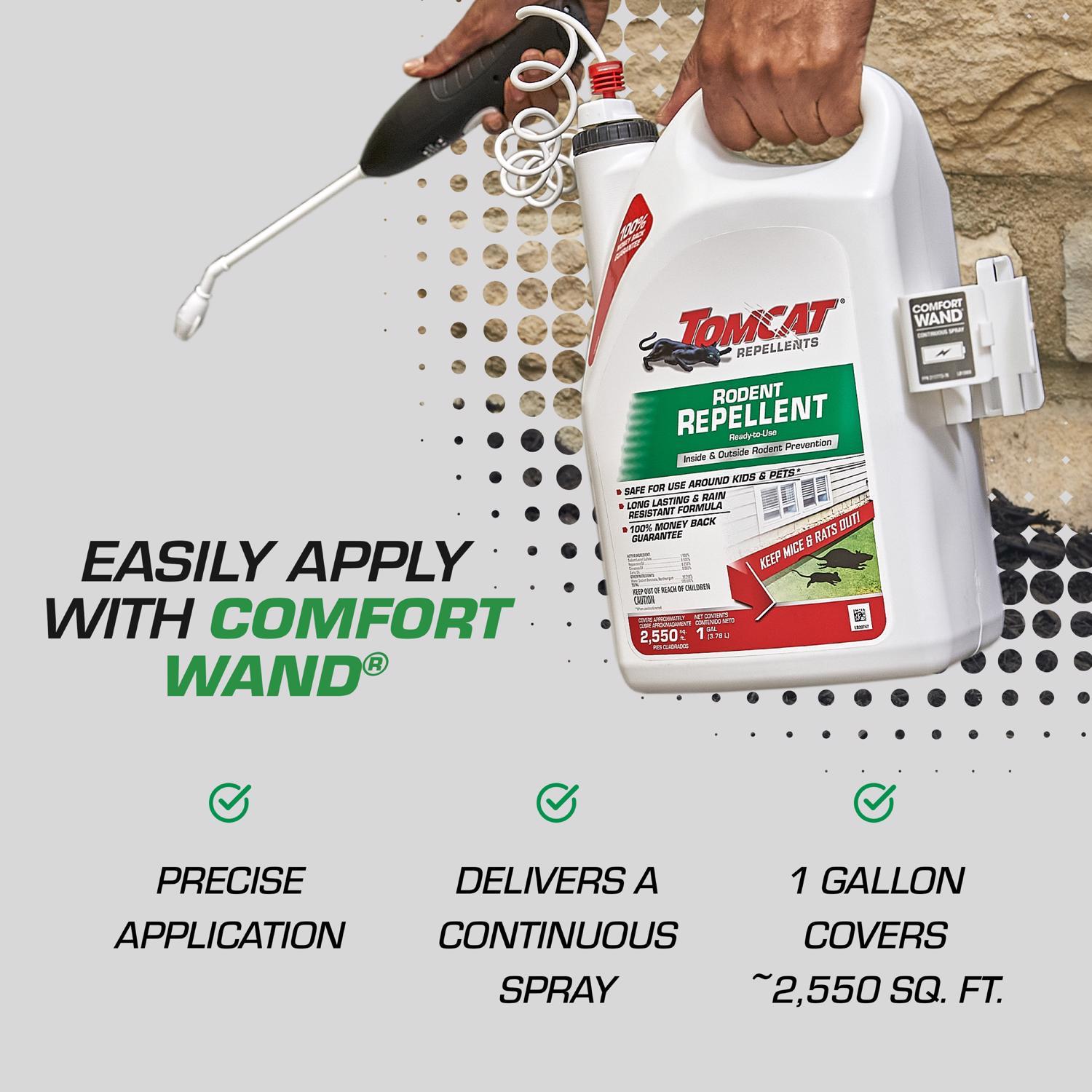 Tomcat Animal Repellent Liquid For Rodents 1 gal