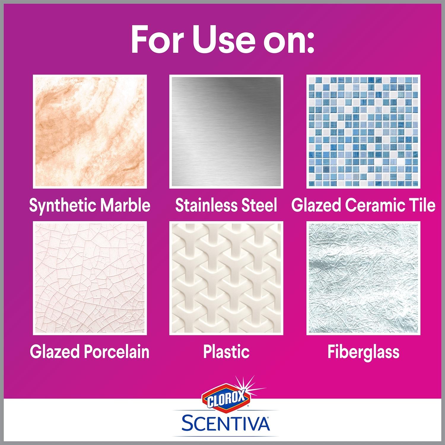 Clorox Scentiva Jasmine/Lavender Scent Deodorizing Multi-Purpose Cleaner Liquid 32 oz