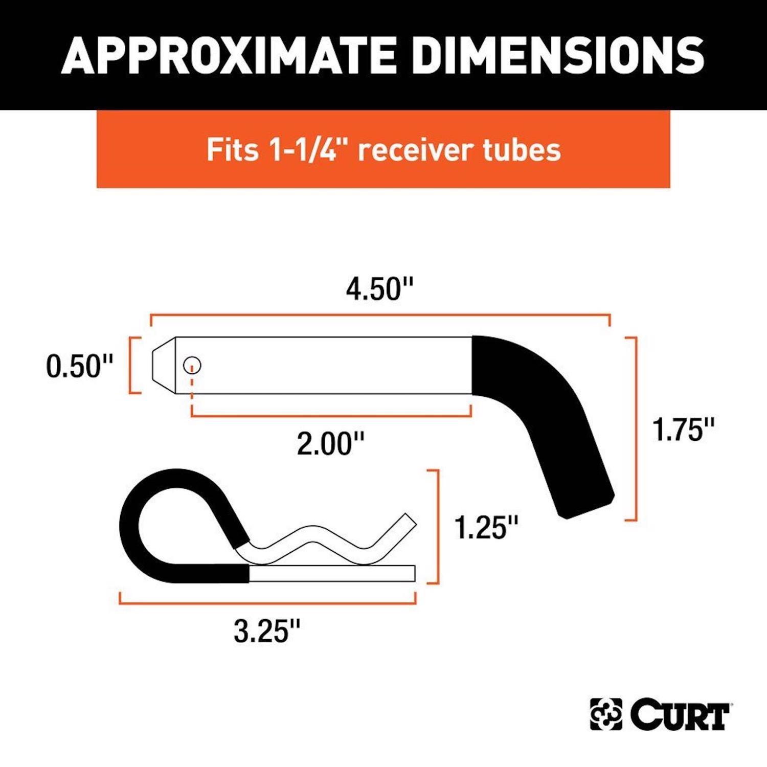 CURT Hitch Pin and Clip