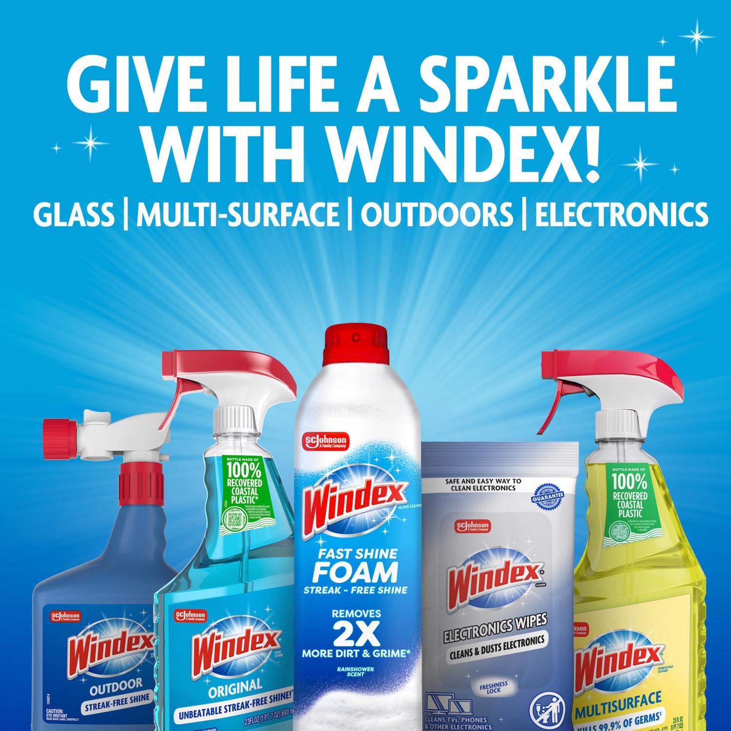 Windex No Scent Outdoor Glass Cleaner 32 oz Liquid