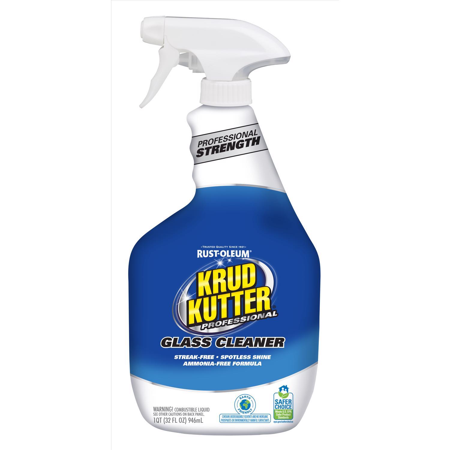 Krud Kutter Pro No Scent Glass Cleaner 32 oz Liquid
