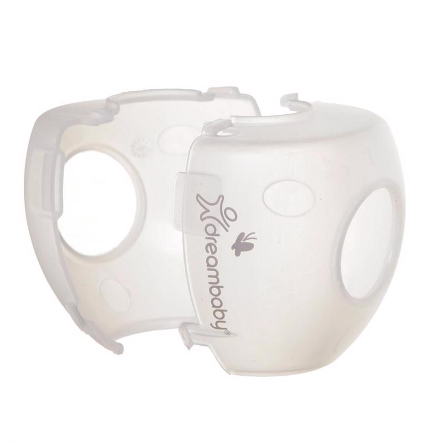 Dreambaby EZY-Fit Clear Plastic Door Knob Covers 3 pk