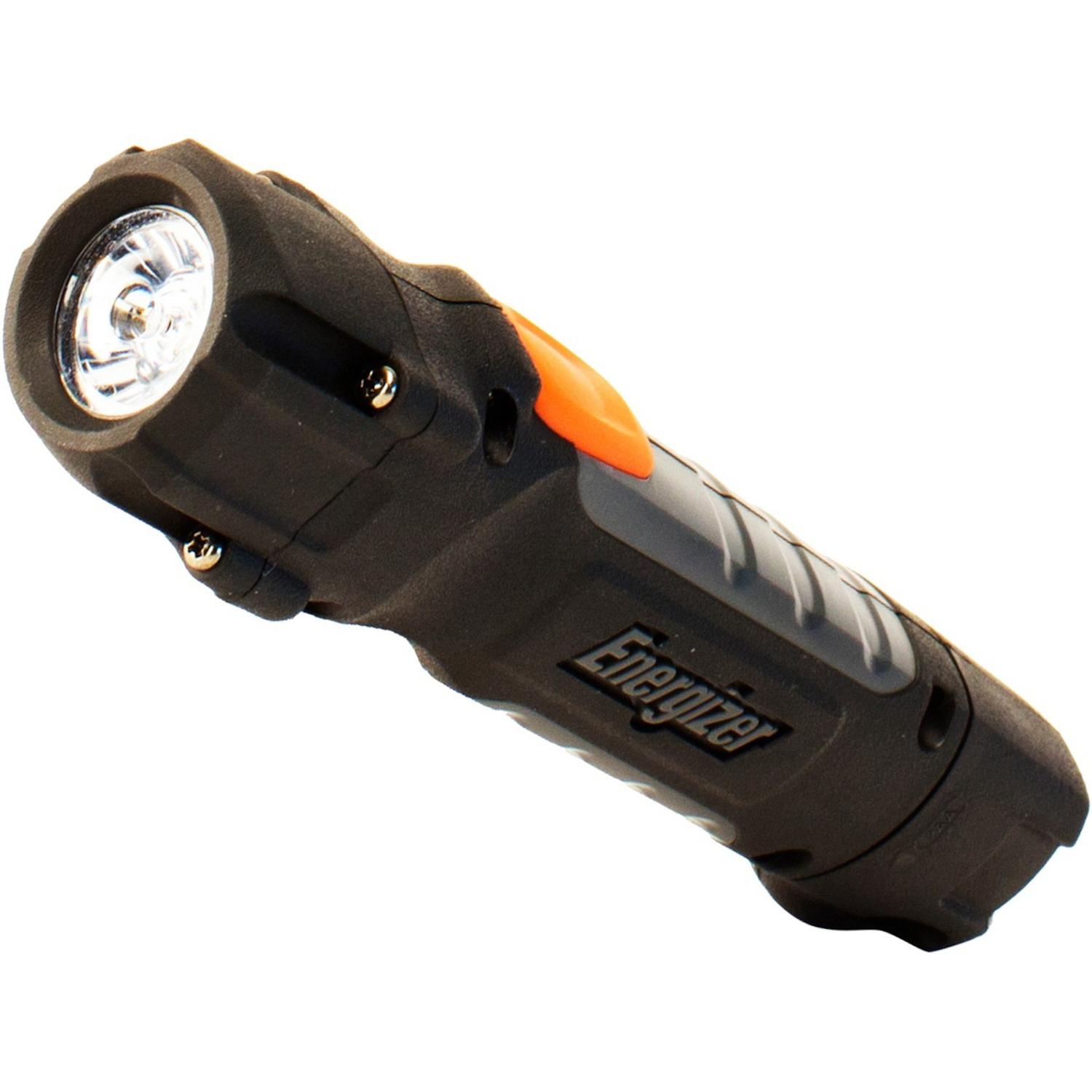 Energizer Hard Case 300 lm Black LED Work Light Flashlight AA Battery