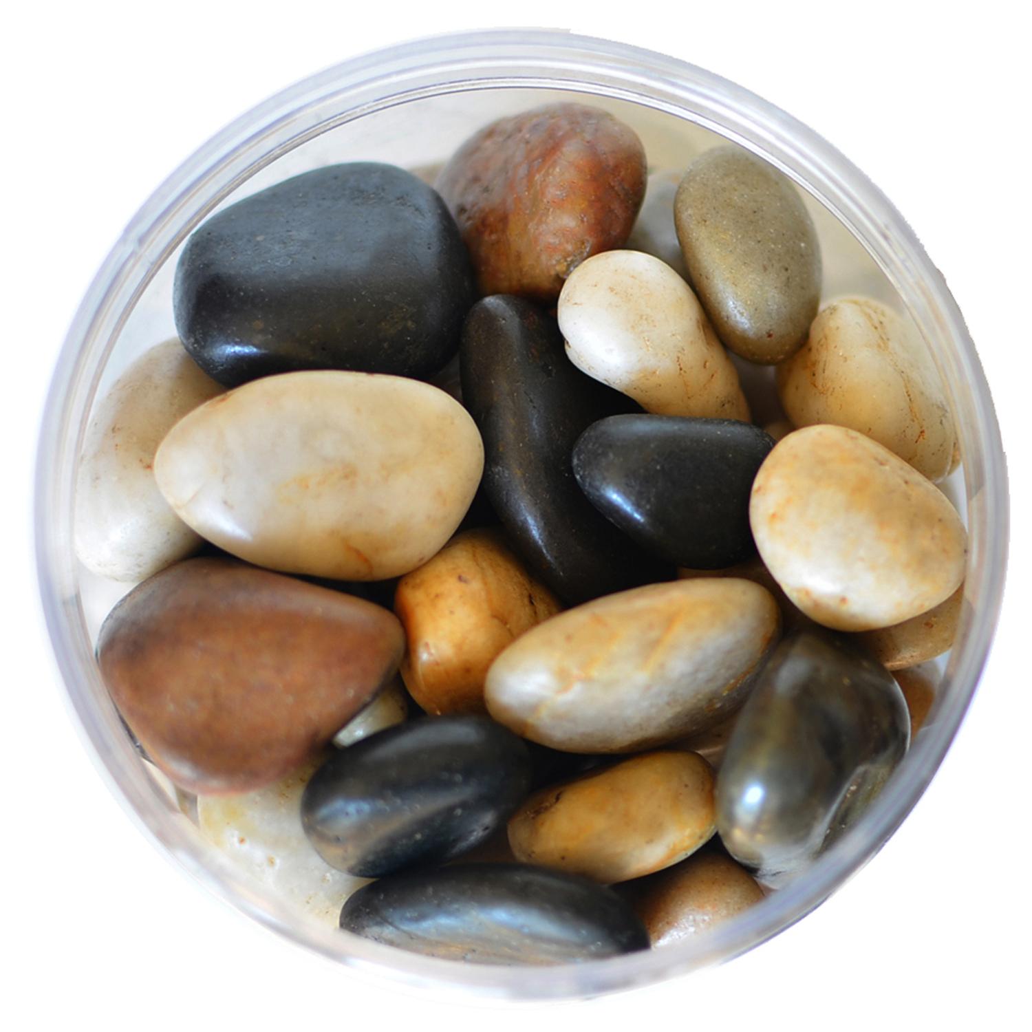 Mosser Lee Assorted River Stone Vase Filler 5 lb