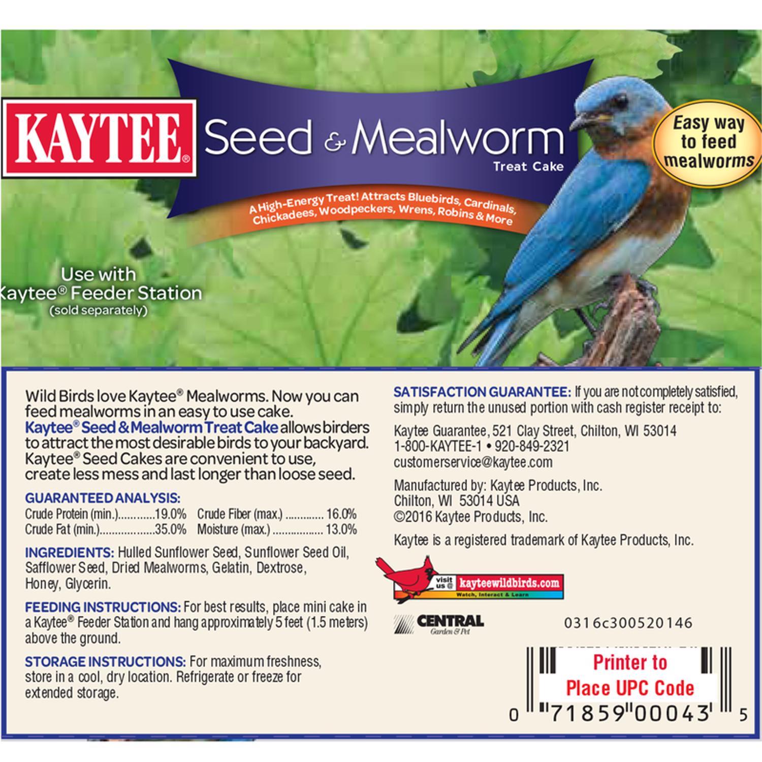 Kaytee Seed Cake 6 oz