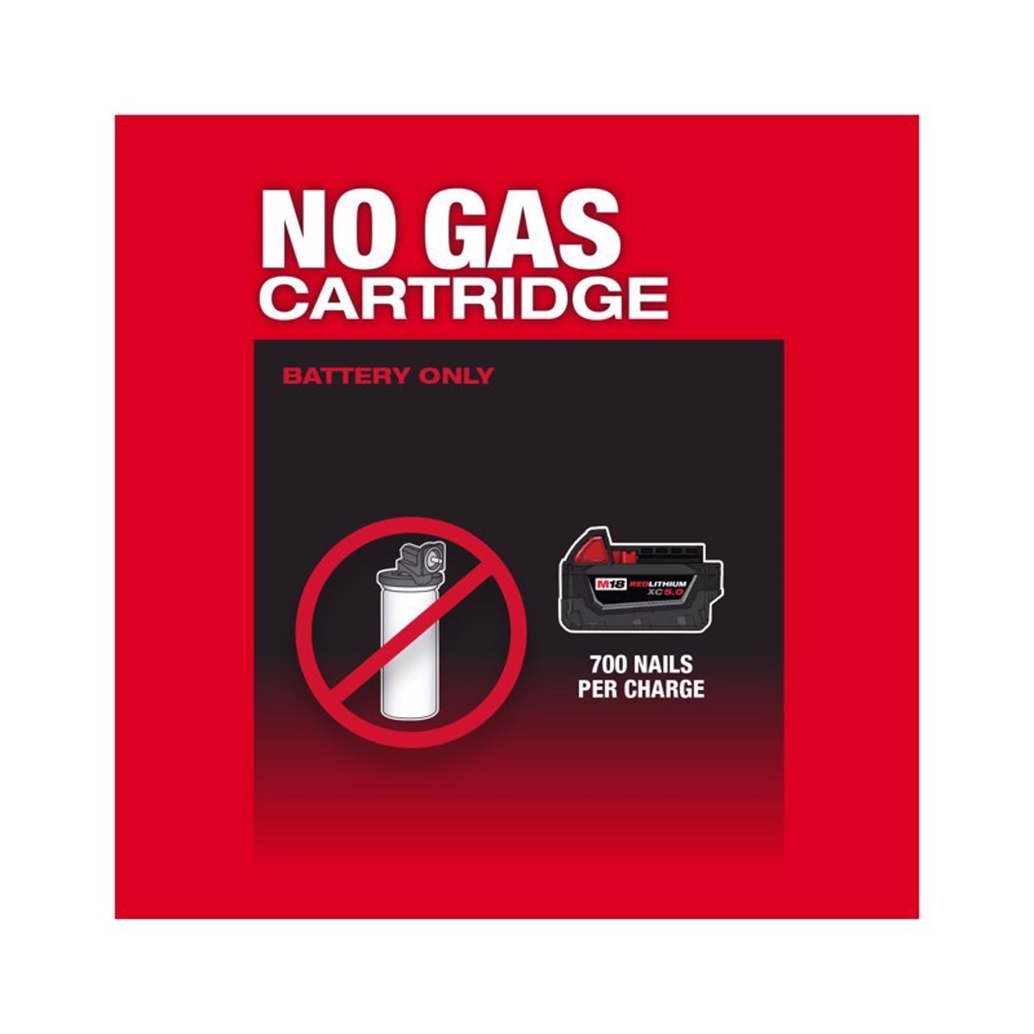 Milwaukee M18 FUEL 18 Volt Brushless 21 deg Framing Nailer