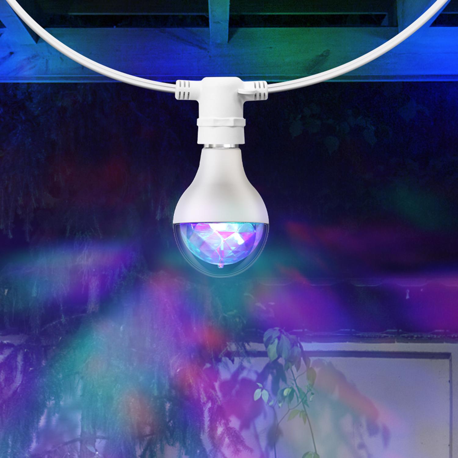 Feit A19 E26 (Medium) LED Bulb Color Changing 5 Watt Equivalence 1 pk