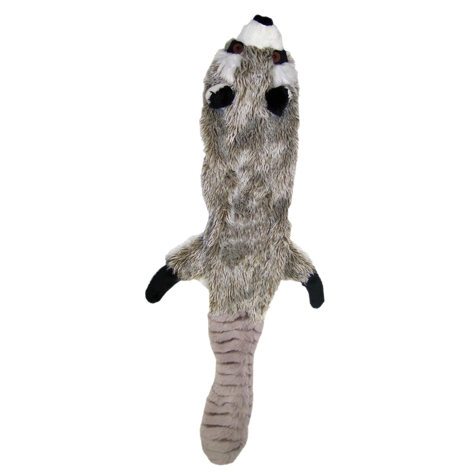 Spot Skinneeez For Dog Multicolored Plush Raccoon Dog Toy Large 1 pk