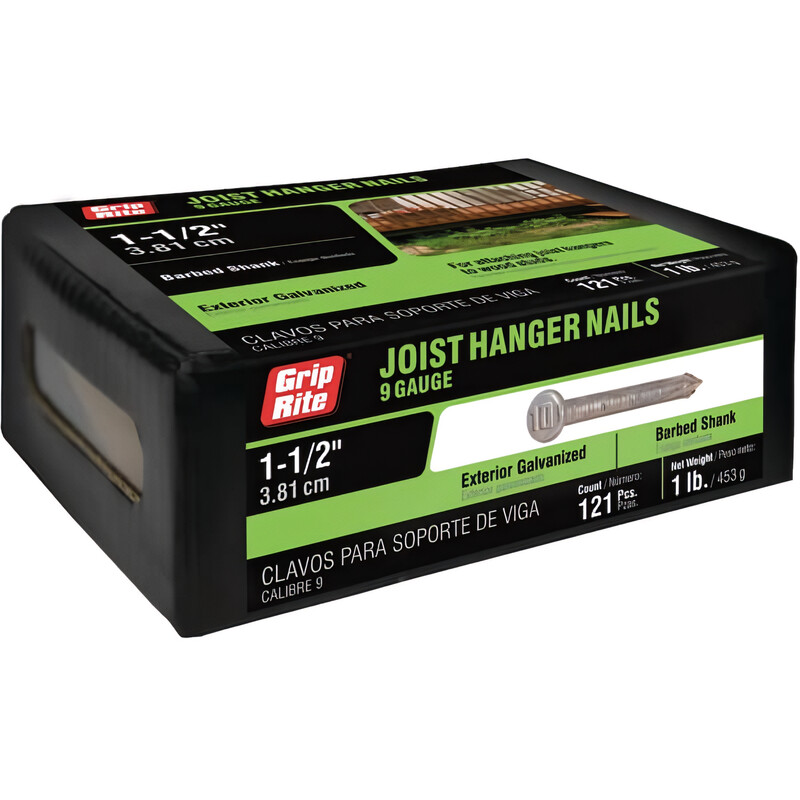 Grip-Rite Nail Joist Hgr HD 1.5" 1 lb.