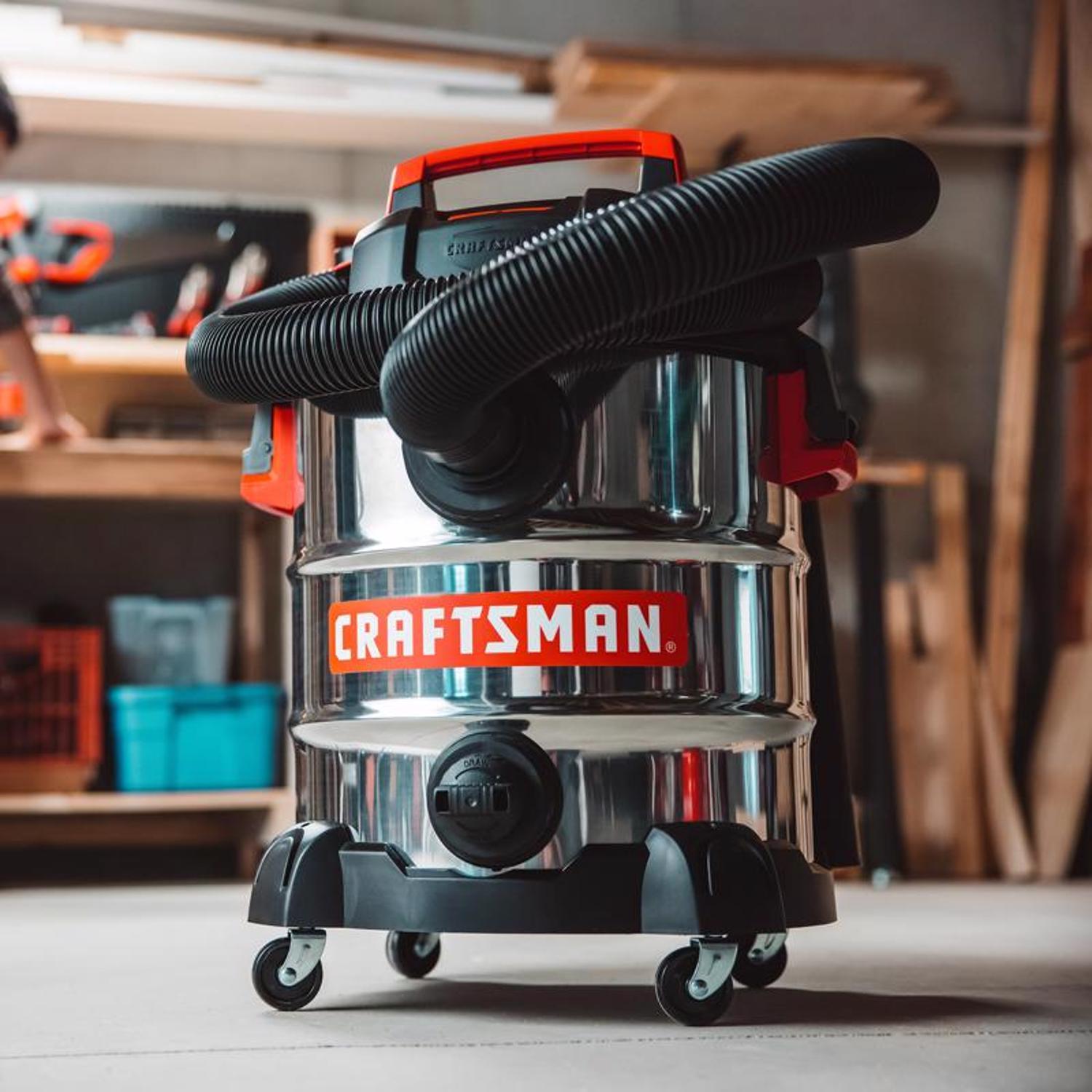 Craftsman 10 gal Corded Wet/Dry Vacuum 120 V 6 HP