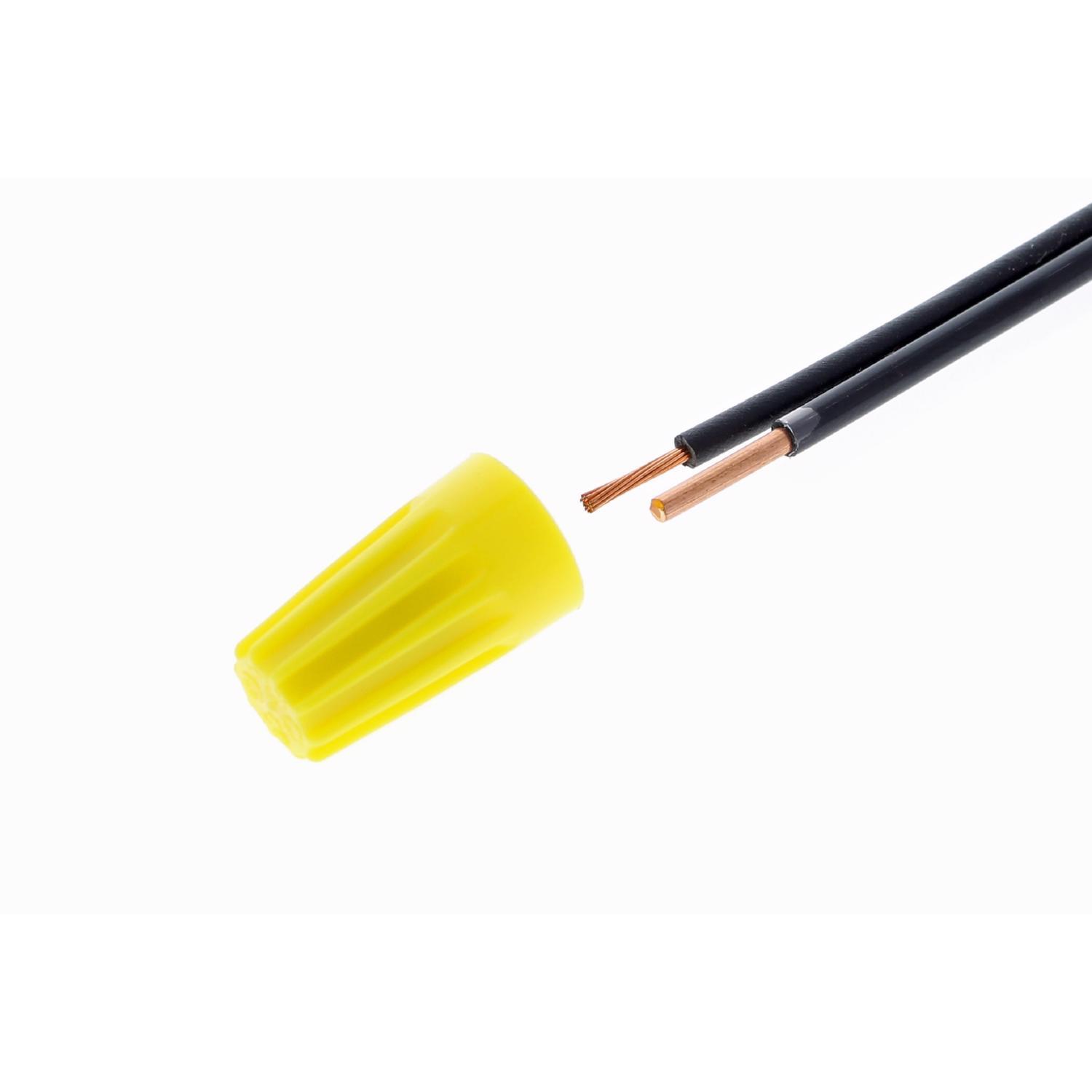 Ideal Industries Insulated Wire Wire Connector Yellow 100 pk