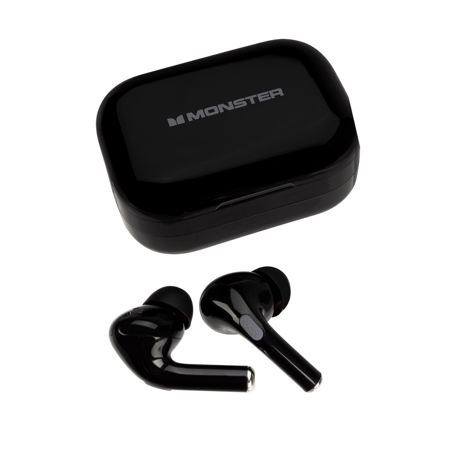 Monster Wireless Bluetooth Earbuds w/Charging Case 1 pk