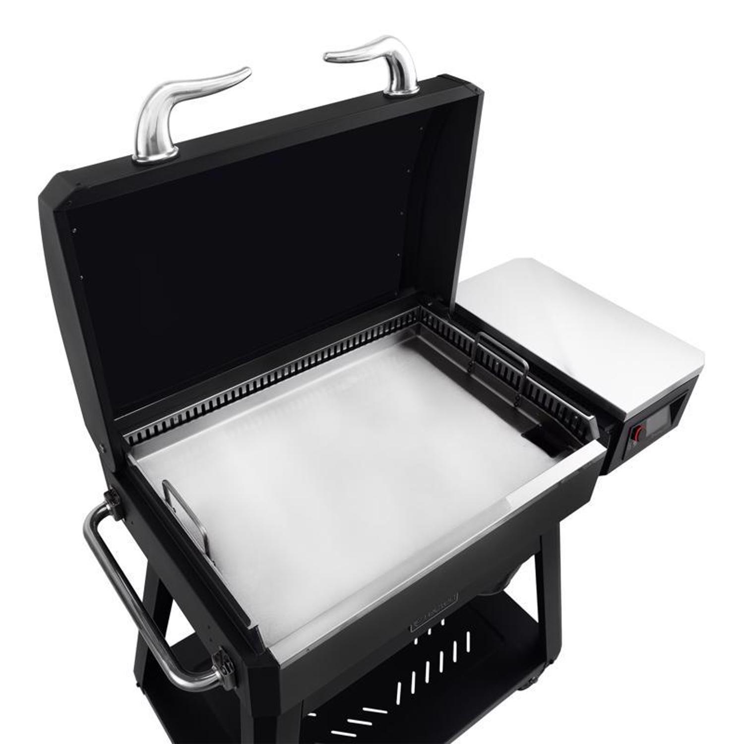 Recteq SmokeStone Wood Pellet WiFi Pellet Griddle Black/Silver