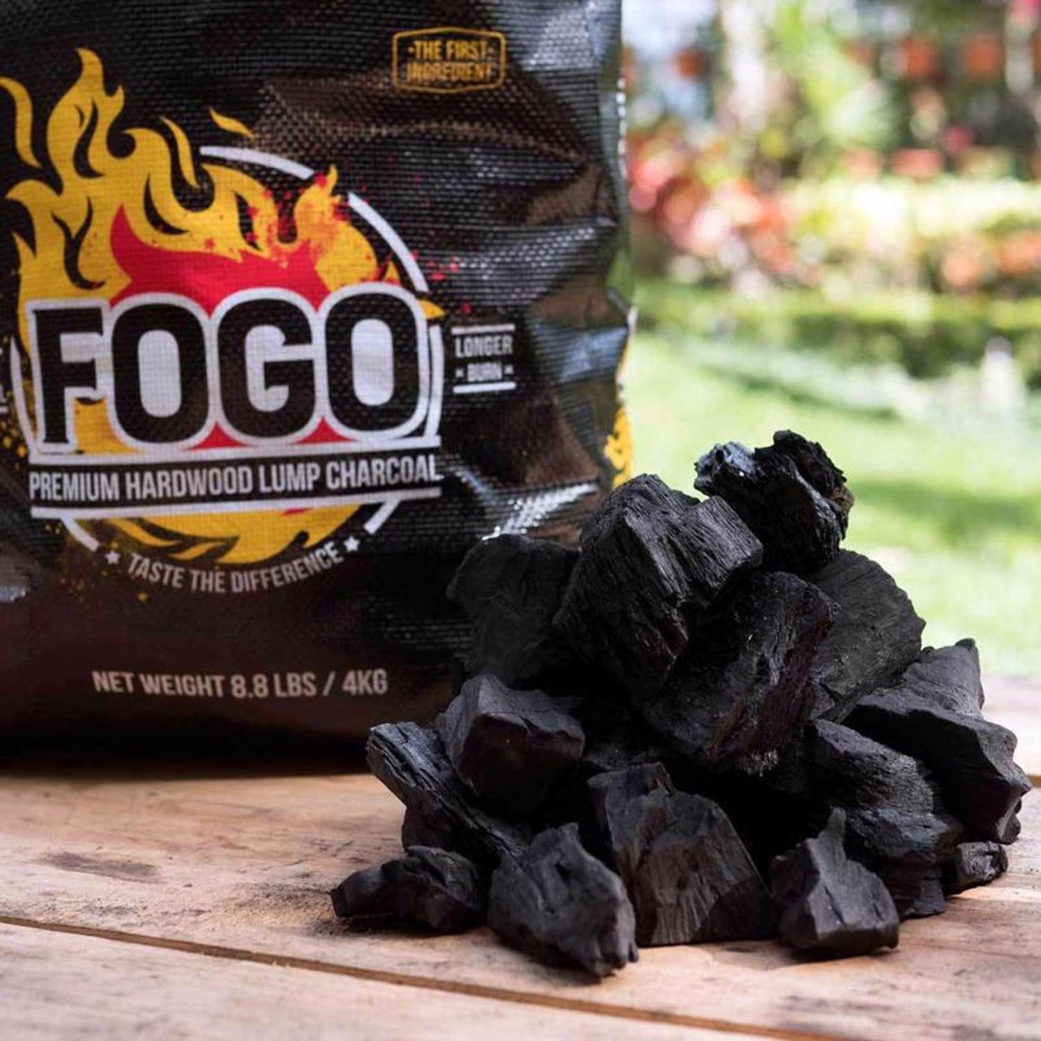 FOGO Premium (Black Bag) All Natural Lump Charcoal 8.8 lb.