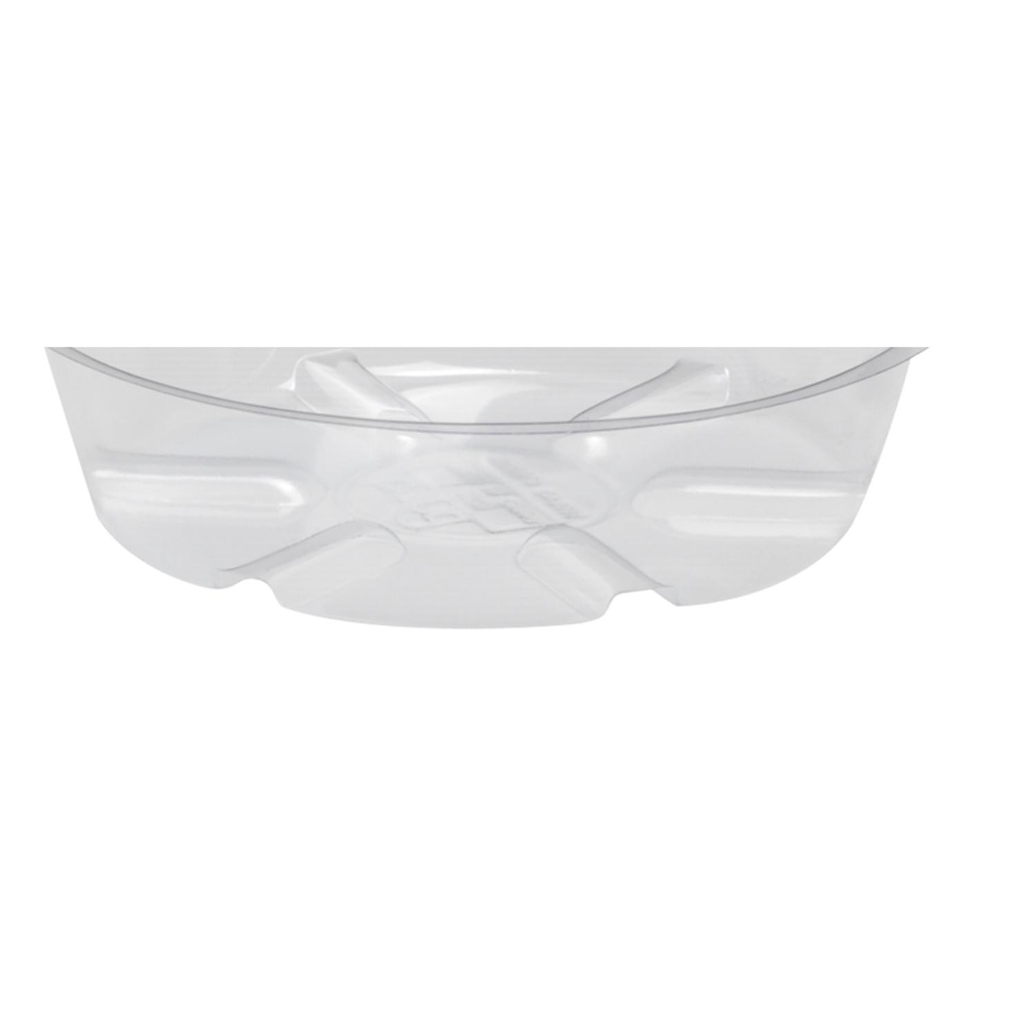Bond 6 in. D Vinyl Plant Saucer Clear
