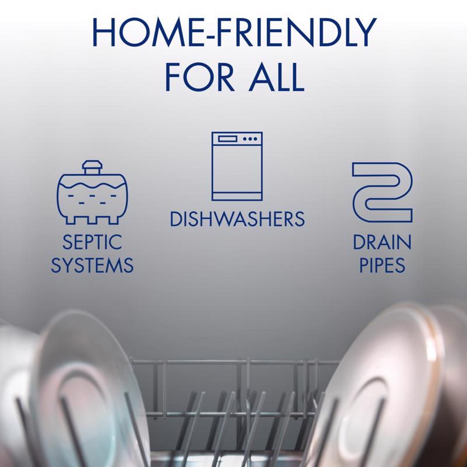 Glisten Dishwasher Lemon Scent Cleaner and Disinfectant 12 oz 1 pk