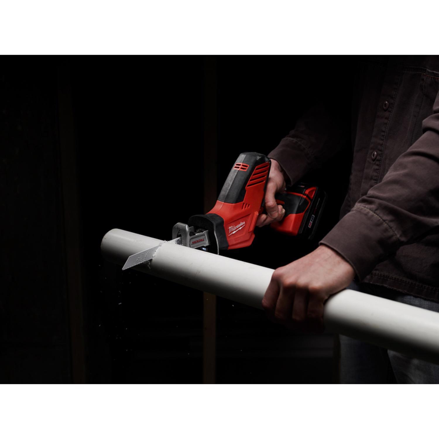 Milwaukee M18 Hackzall Cordless Brushed One-Handed Reciprocating Saw Tool Only