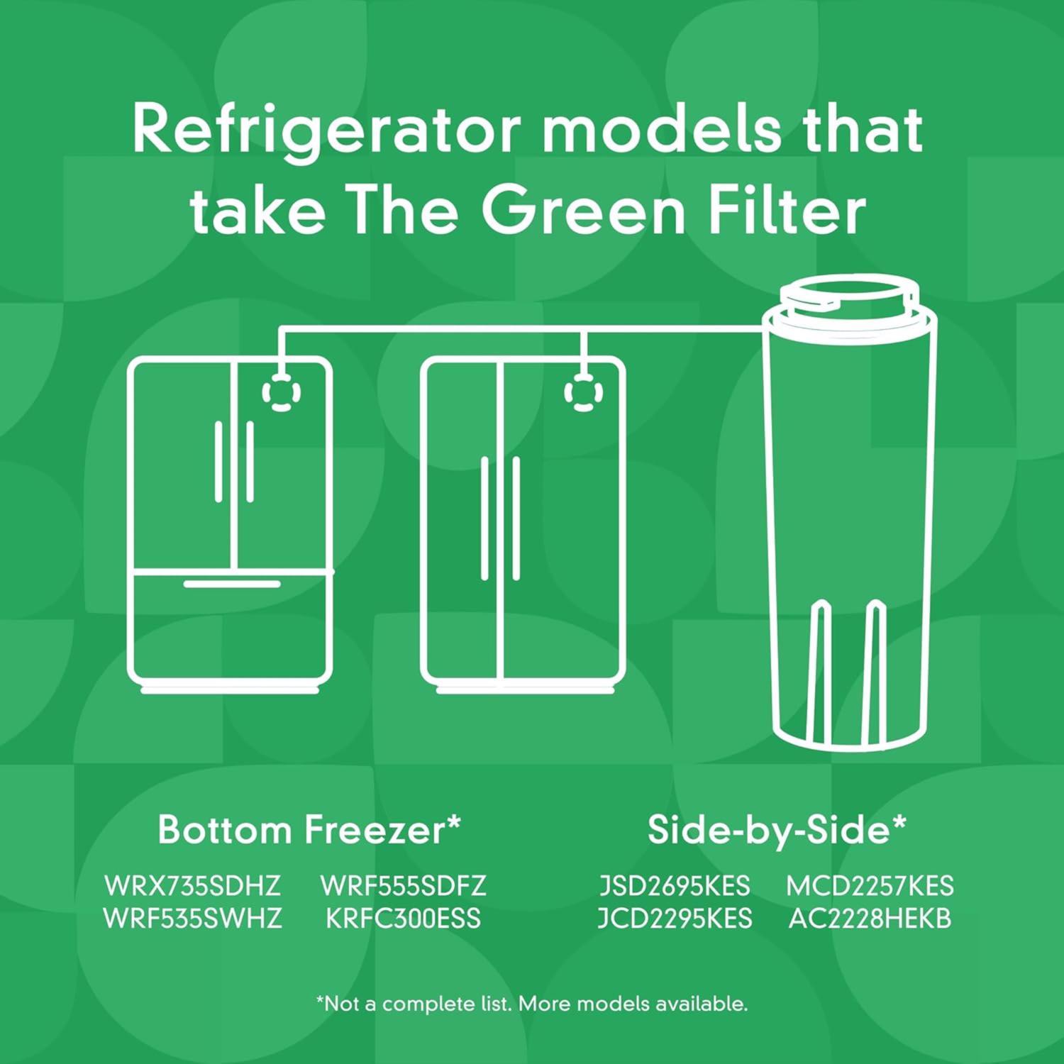 Whirlpool EveryDrop Refrigerator Replacement Filter For Whirlpool Filter 4
