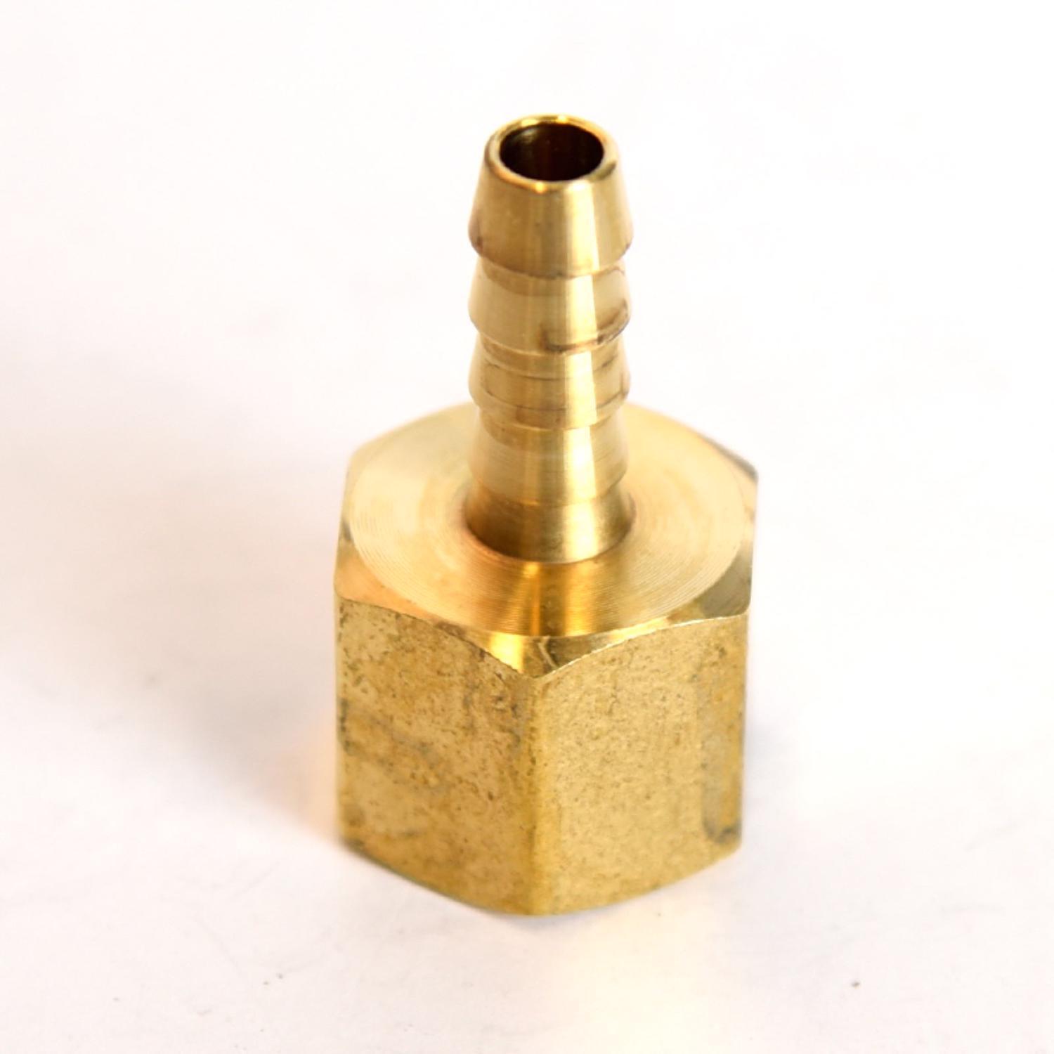 ATC Brass 1/4 in. D X 3/8 in. D Adapter 1 pk