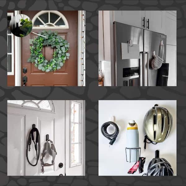 Gator Magnetics MINI Magnetic Single Hook White 15lb Capacity