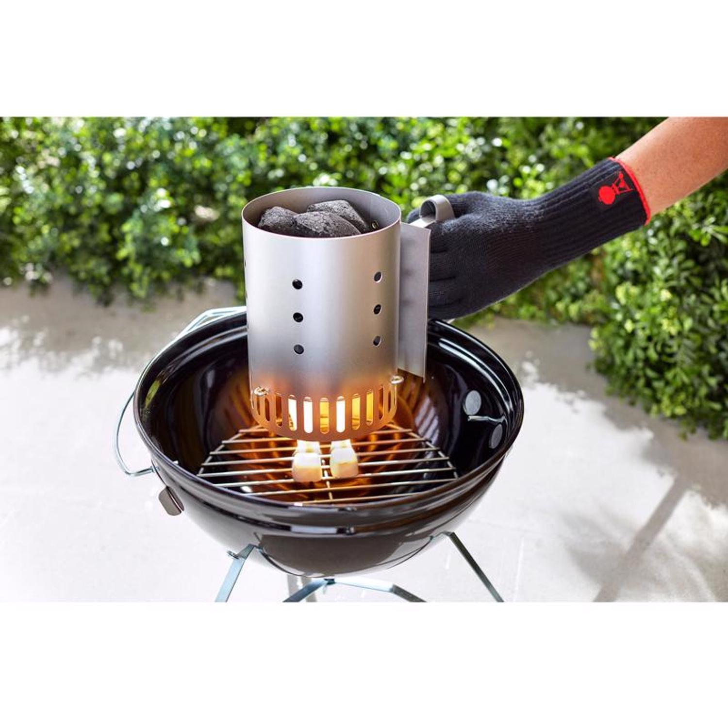 Weber Steel Chimney Starter 10.4 in. L X 5.8 in. W For Weber