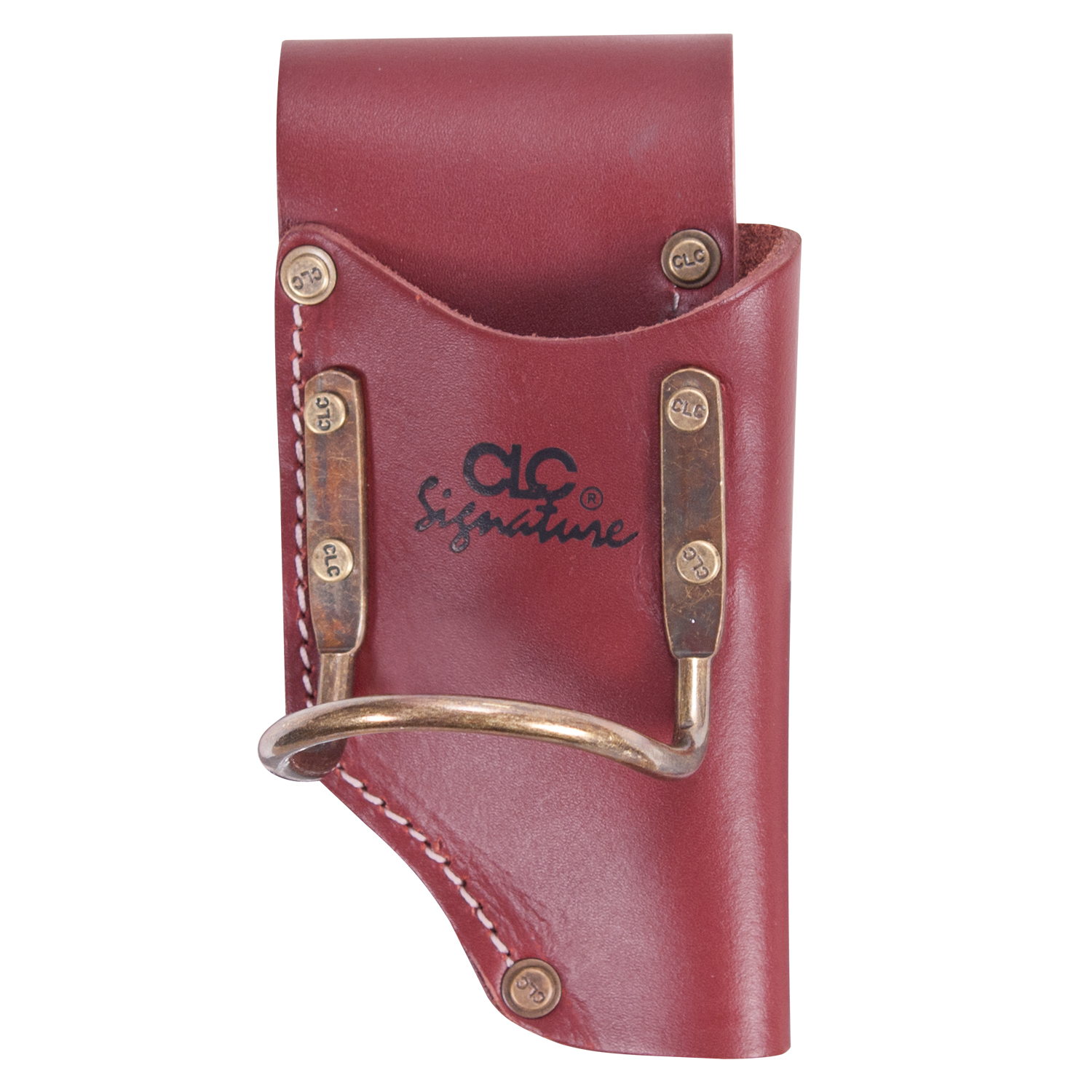 CLC Signature Elite 1 pocket Leather Tool Holder Brown