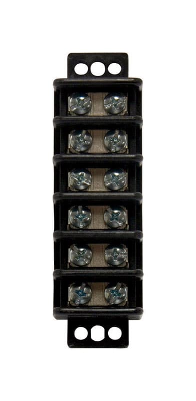 Gardner Bender 22-10 Ga. Insulated Wire Terminal Block Black 1 pk