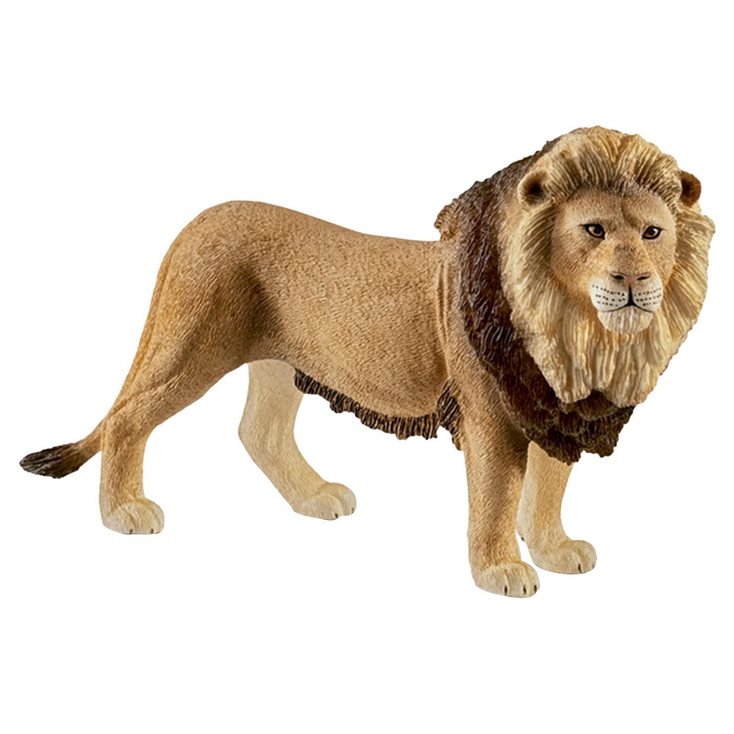 Schleich Wild Life Lion Toy Brown