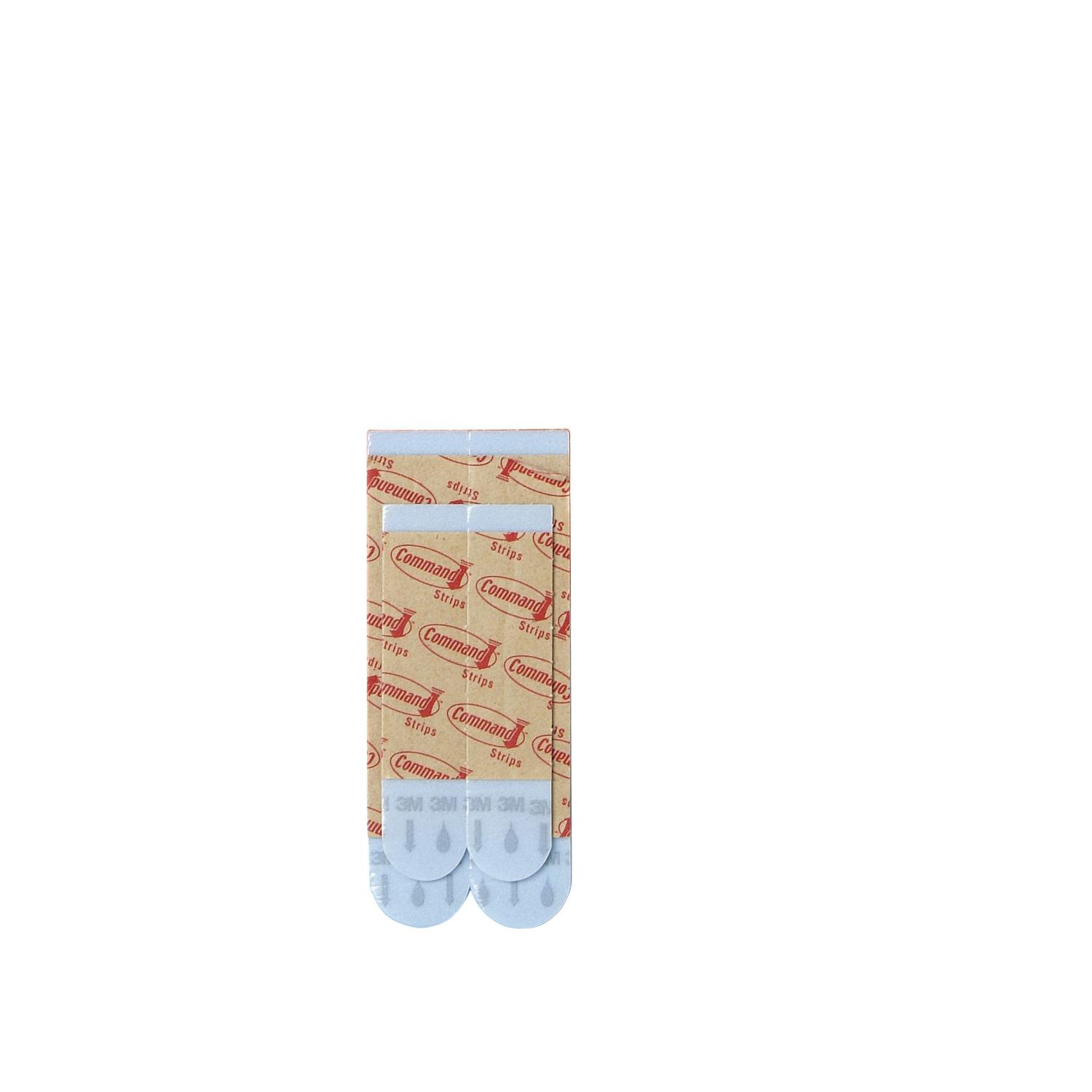 3M Command Medium/Large Plastic Refill Strips 6 pk