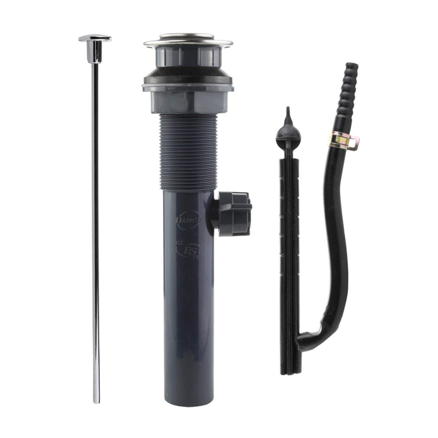 Ace 1-1/4 in. D Chrome Plastic Pop-Up Lavatory Drain