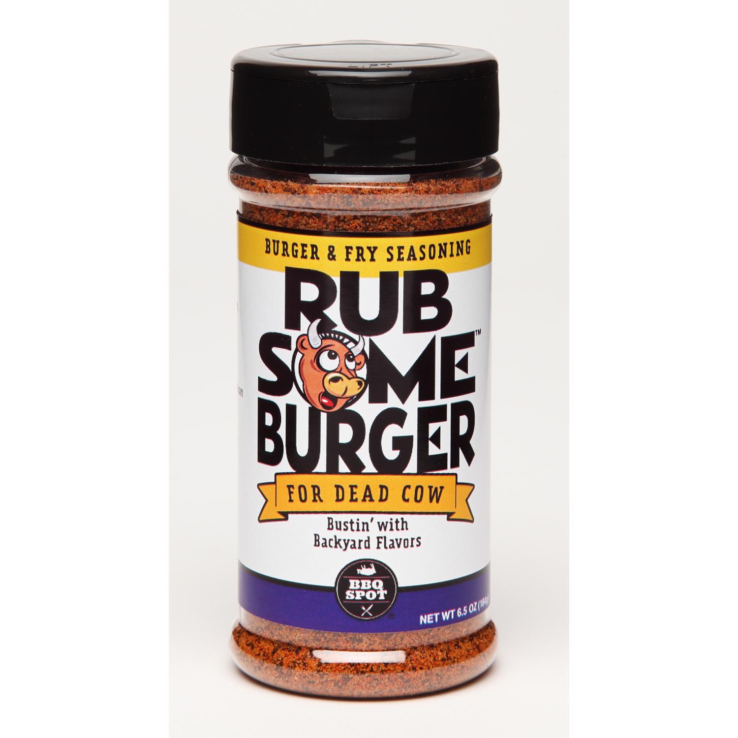 Rub Your Burger Burger & Fry Spice BBQ Rub 6.5 oz