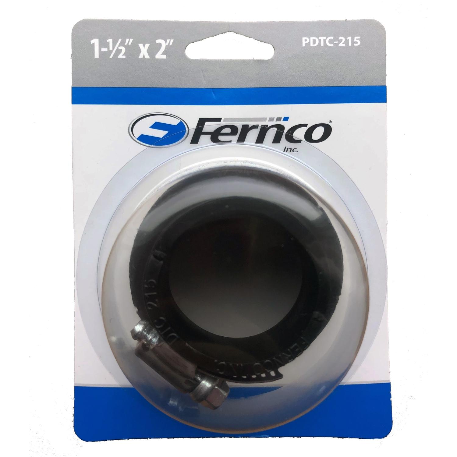 Fernco Schedule 40 2 in. Hub each X 1-1/2 in. D Hub PVC Connector 1 pk