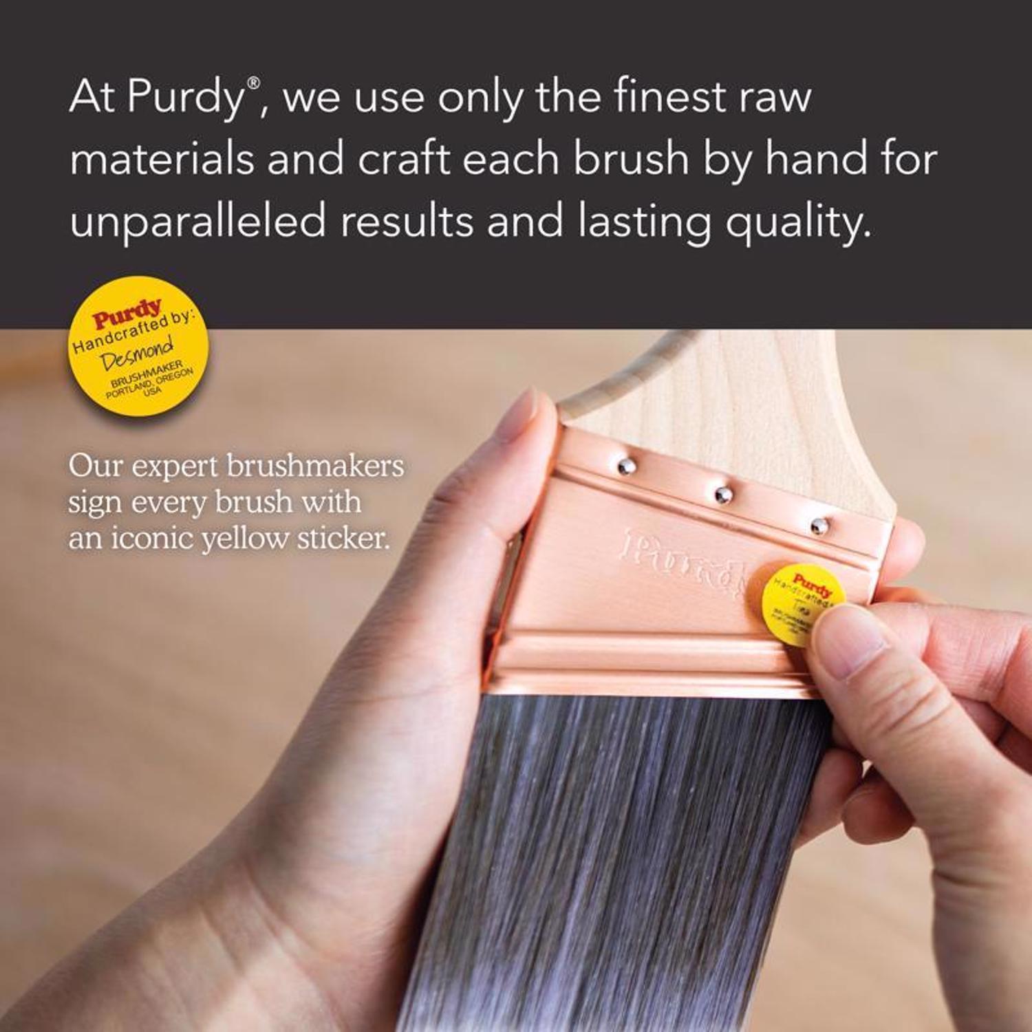 Purdy Clearcut Dale 1-1/2 in. Stiff Angle Trim Paint Brush