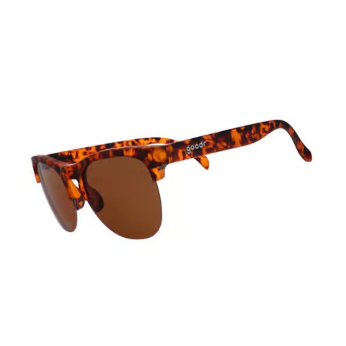 goodr Avant G - Positively Cosmopolitan Sunglasses Unisex Brown Frame Brown Lens Polarized